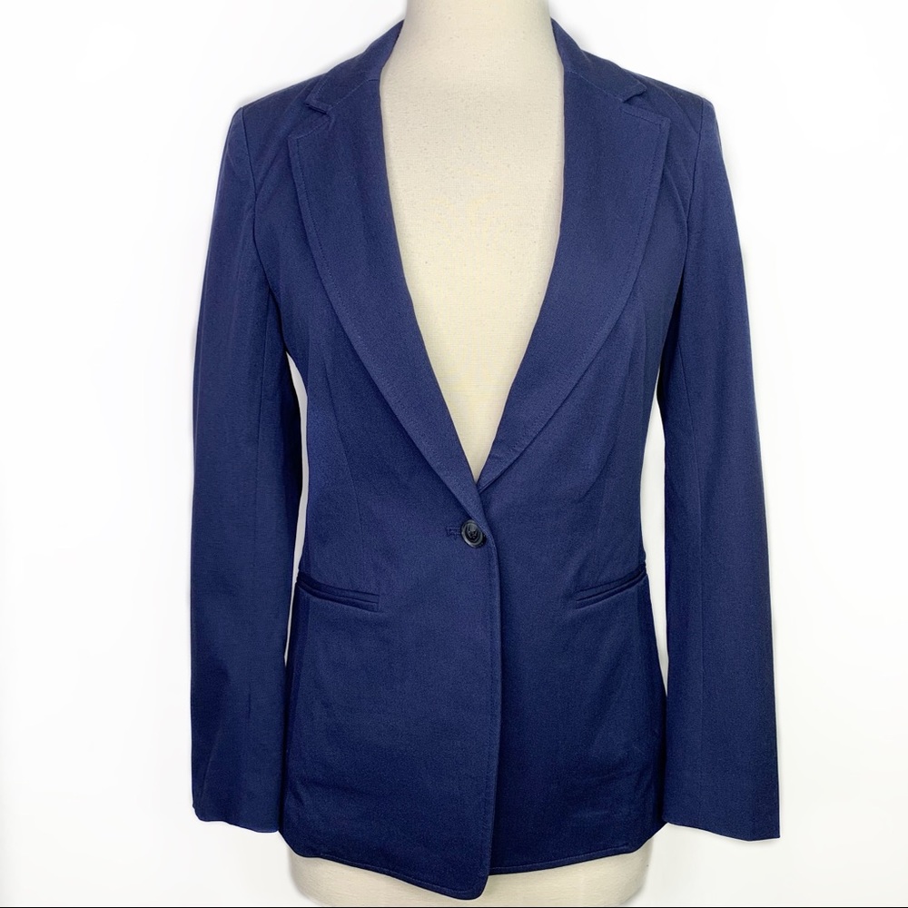 41 Hawthorn Navy Notch Napel Blazer,  XS